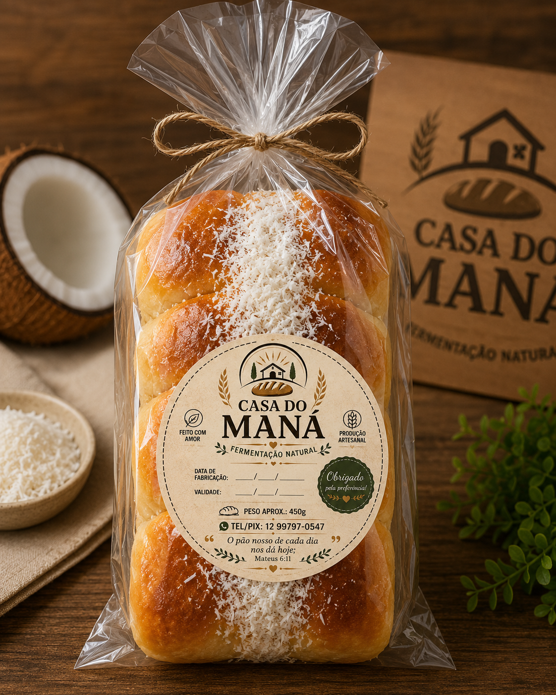 Pão de Coco